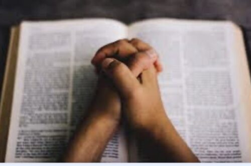 praying over scriptures
